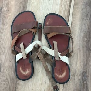 Urban Outfitters Brown Strappy Sandals